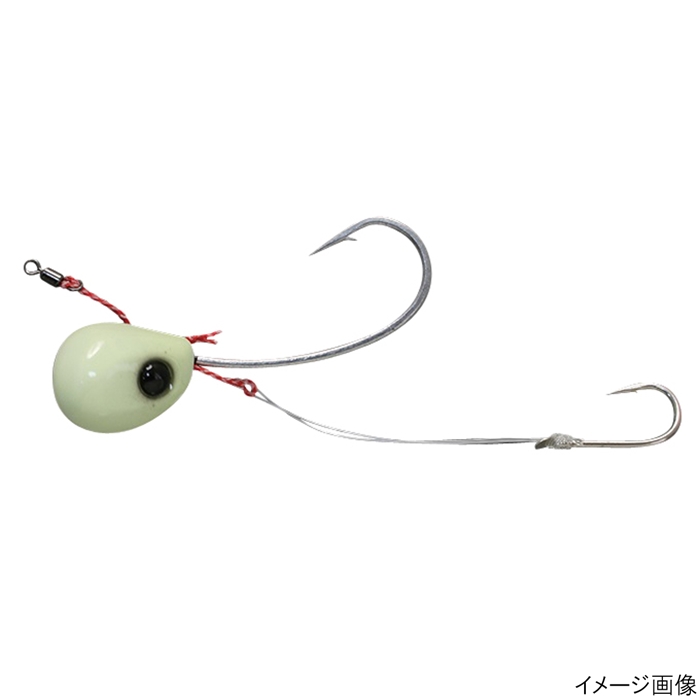 釣具のポイント 公式 オンラインストアジャッカル ビンビンテンヤ鯛夢 10号 大 スーパーグロー ゆうパケット 10号 スーパーグロー 鈎 仕掛