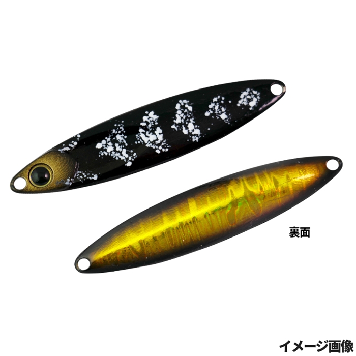 ジャッカル ビンビンメタルTG タイプスロー 60g クロキンイカグロー【ゆうパケット】