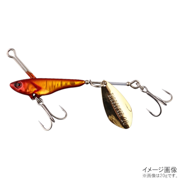 ジャッカル ビッグバッカースピン 40g アカキン/マグマウェーブホロ【ゆうパケット】(アカキン/マグマウェーブホロ): ルアー  釣り具の通販なら｜釣具のポイント 【公式】オンラインストア