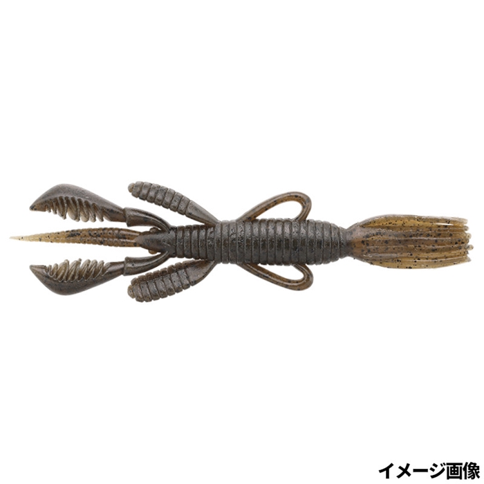 ジャッカル(JACKALL) カバークロー 3インチ シナモン脱皮シュリンプ