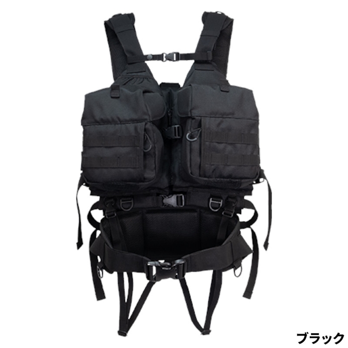 2024激安通販 ジャッカル バーサタイルゲームベスト ブラック - 釣具の Wear