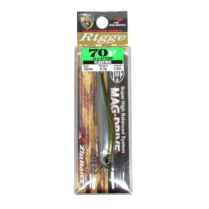 トップブリッジルアー リッジ 70F/70S | トラウト | 製品情報 | ZIPBAITS ジップベイツ