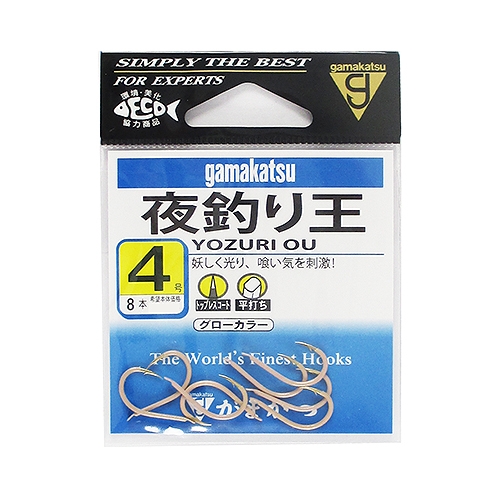 おうか がまかつ 夜釣り王 4号 グローカラー【ゆうパケット】の口コミ一覧