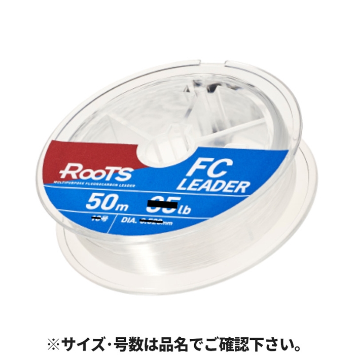 ゴーセン ルーツ FC リーダー 50m 16lb ナチュラル GMRFN0516N【ゆう