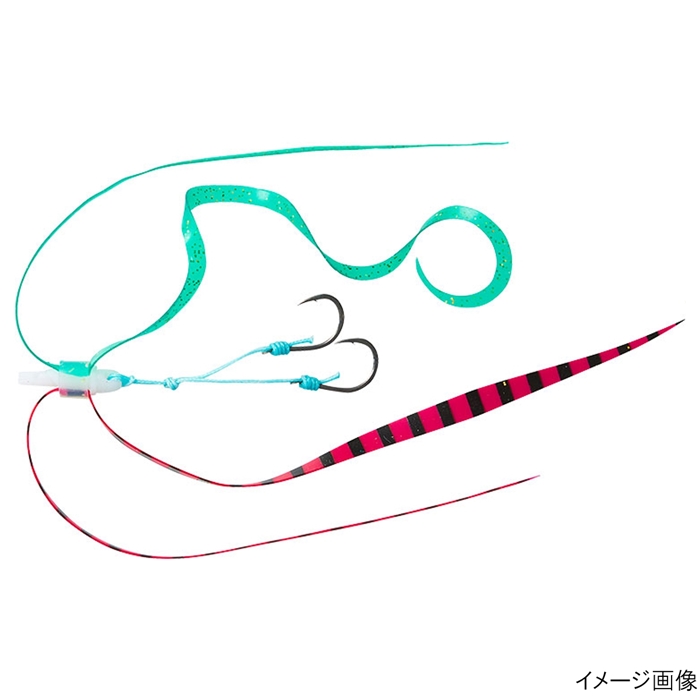 釣り具の通販なら 釣具のポイント 公式 オンラインストアダイワ 紅牙 ユニットa 中井チューン Ss グリーンラメ レッドゼブラ グリーンラメ レッドゼブラ ルアー