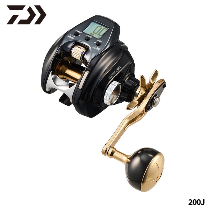 シーボーグ200j電動リール DAIWA カスタムハンドル 右巻き【注意あり】