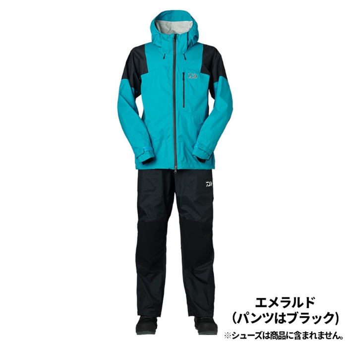 ダイワ DR-3422 レインマックス EGレインスーツ XL エメラルド