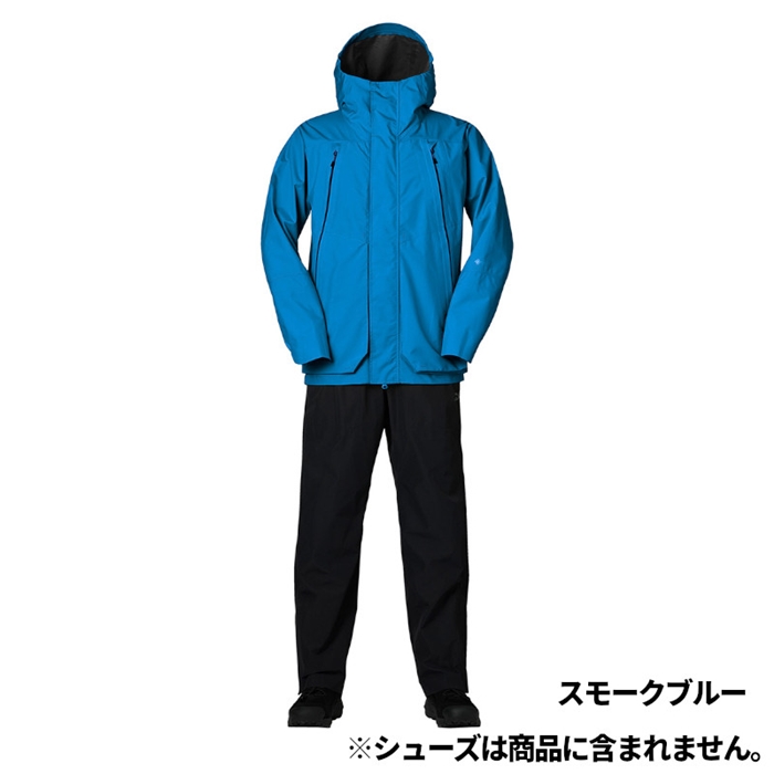 ダイワ DR-1623 ゴアテックス パックライト プラス レインスーツ M スモークブルー