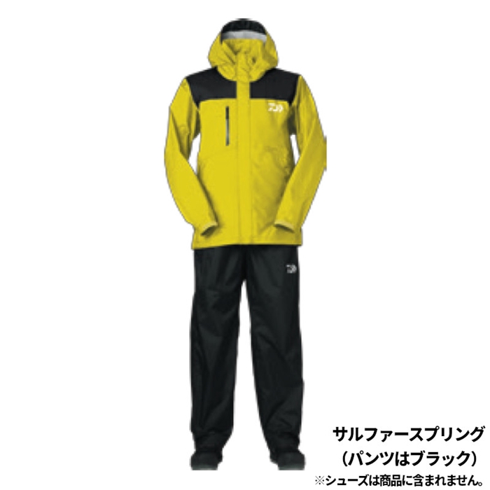 ダイワ DR-3823 レインマックス レインスーツ L サルファースプリング