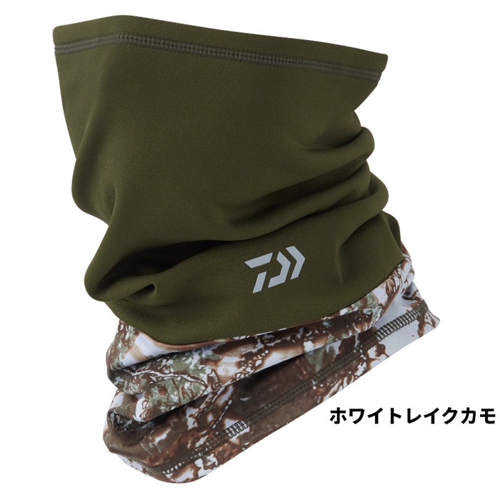 ダイワ DA-9923W ネックゲイター フリー ホワイトレイクカモ