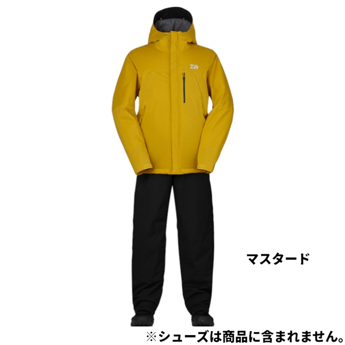 ダイワ DW-3523 レインマックス ウィンタースーツ 2XL マスタード