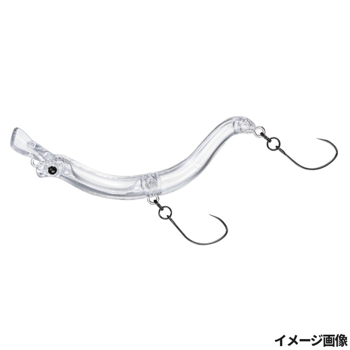 ダイワ プレッソ ニョロクレイジー 57S クリア【ゆうパケット