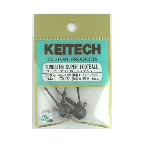 ケイテック スーパーフットボールジグヘッド 1／2oz ＃2