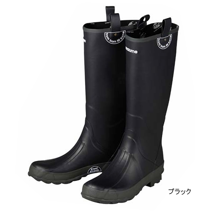 マズメ ラバーブーツ M ブラック MZRB-201(M(約25.5cm) ブラック): アパレル・偏光グラス 釣り具の通販なら｜釣具のポイント  【公式】オンラインストア