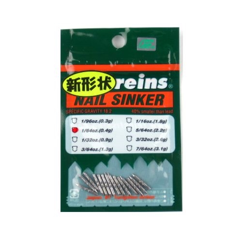 レイン タングステン ネイルシンカー Ver.2 1/64oz レイン タングステン ネイルシンカー Ver.2 1/64oz