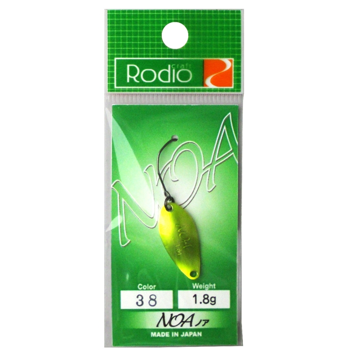 ロデオクラフト NOA 1.8g #38(透過チャート)【ゆうパケット】の口コミ