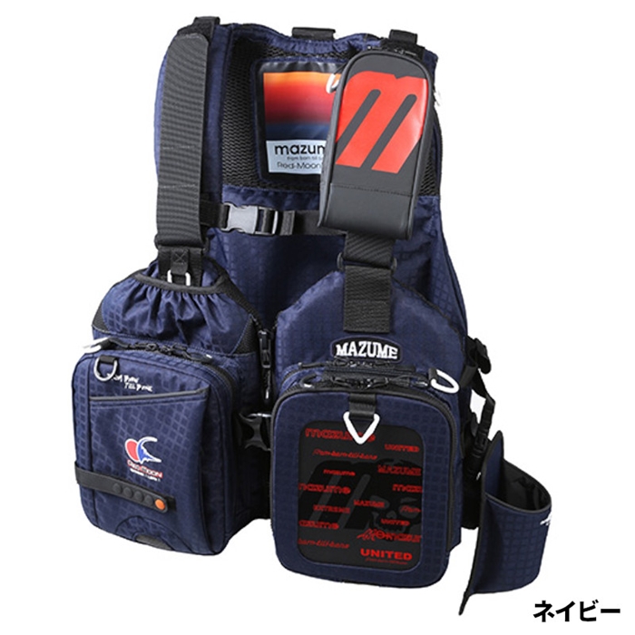 マズメ レッドムーンライフジャケット IX フリー レッド MZLJ-590 マズメ マズメ レッドムーンライフジャケット IX フリー