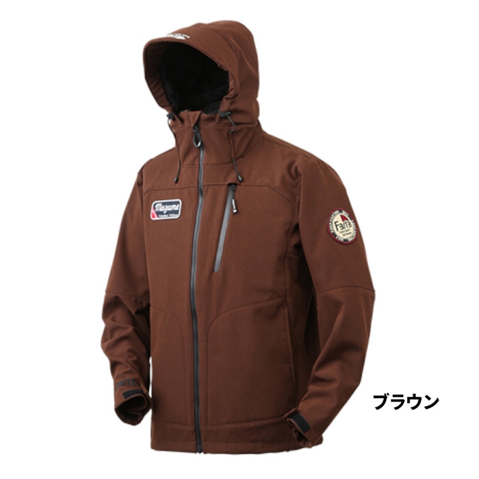 マズメ マズメ ウインドカットジャケット L ブラウン MZFW-726