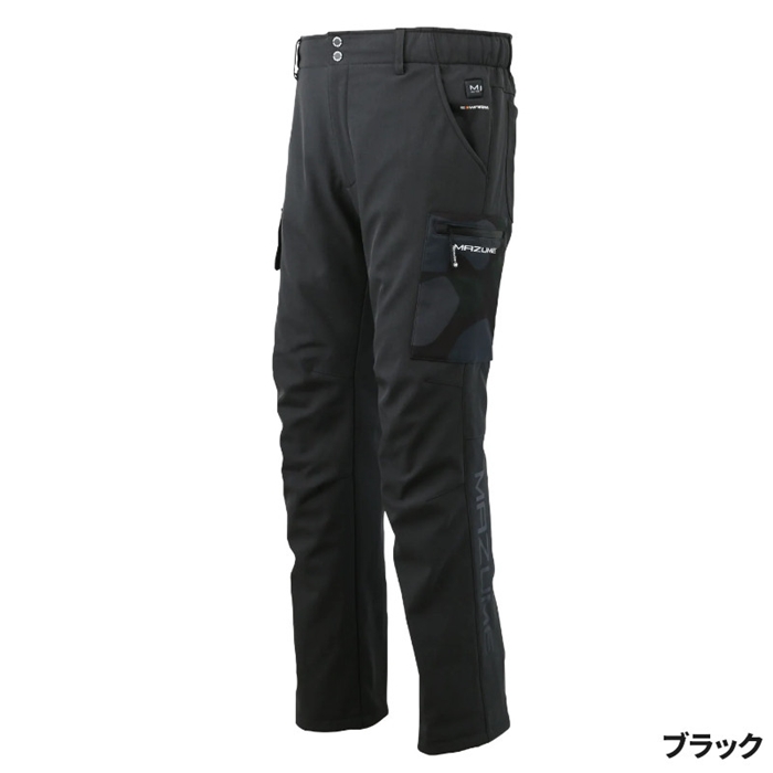 mazume ヒーターインナーパンツL 釣りフェス　フィッシングショー東北 マズメ マズメ ヒーターウインドカットパンツ L ブラック MZFW-880