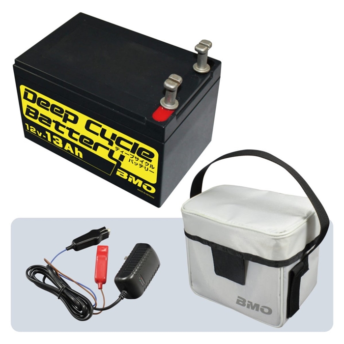 釣具のポイント 公式 オンラインストアディープサイクルバッテリー13ah Bm D13 Set リール カスタムパーツ