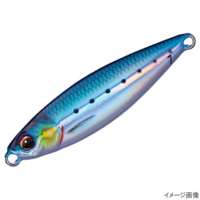 メジャークラフト ジグパラ マイクロ 7g #80ライブ イワシ