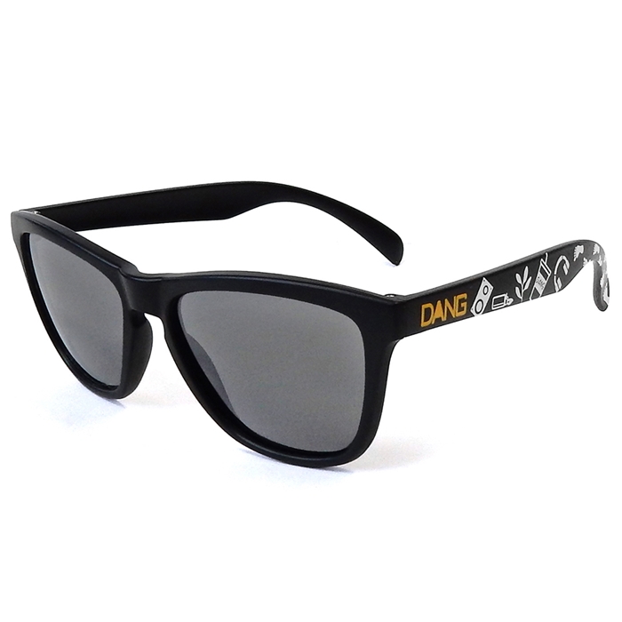 釣具のポイント 公式 オンラインストアダンシェイディーズ ダンシェイディーズ Original Black Matte Black Smoke Polarized アパレル 偏光グラス
