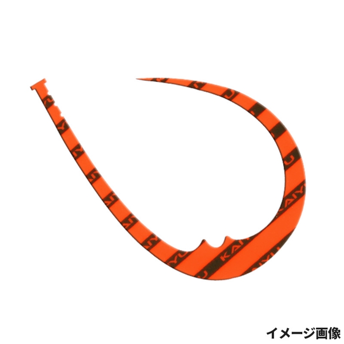 海神 シリコンネクタイシングルカーリー サウザー ISオレンジ