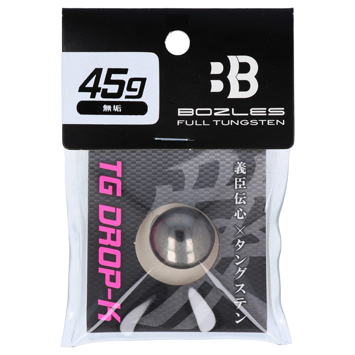ボーズレスBOZLES タイラバヘッドTG DROP K 250g タングステン ボーズレスBOZLES タイラバヘッドTG DROP K 250g タングステン