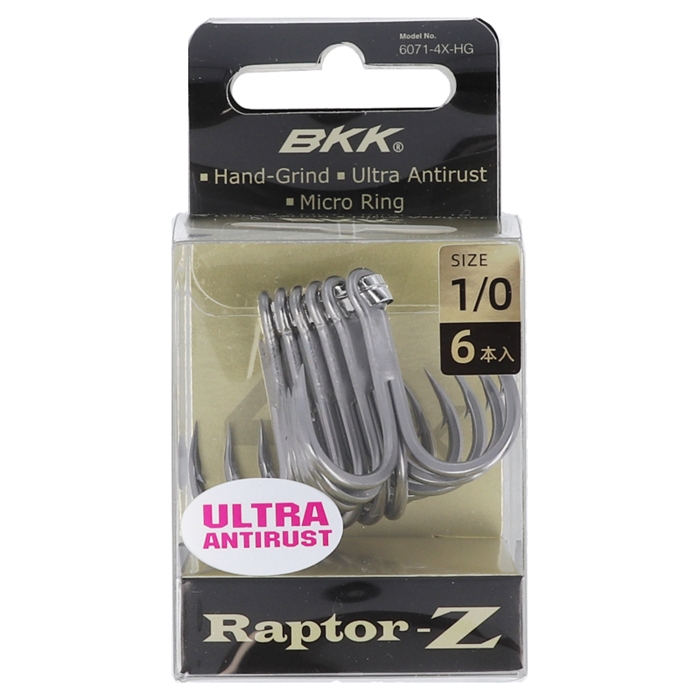 BKK ラプターZ #1/0 6071-4X-HG - 釣具のポイント 【公式】オンライン