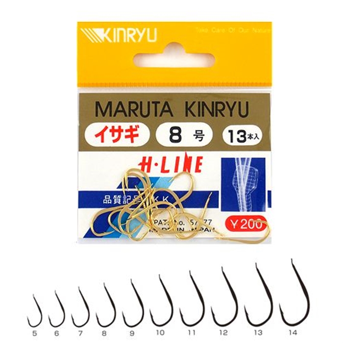 金龍鈎 イサギ 8号 金 - 釣具のポイント 【公式】オンラインストア