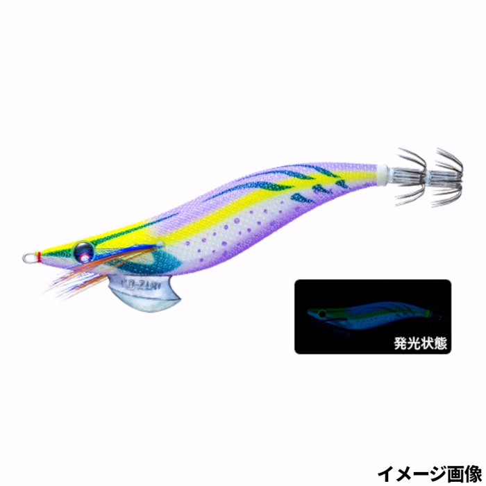 デュエル ヨーヅリ アオリーQ 3.5号 38.SBTP お月見パープル【ゆうパケット】