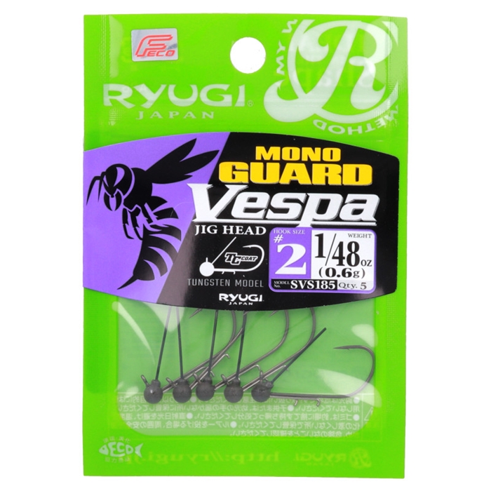 釣り具の通販なら｜釣具のポイント 【公式】オンラインストアささめ針 リューギ モノガード ヴェスパ 1/48oz #2 SVS185【ゆうパケット】:  ルアー