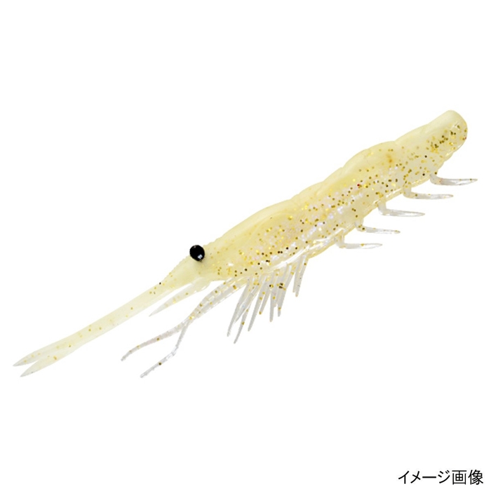 釣り具の通販なら 釣具のポイント 公式 オンラインストアマグプロダクツ マグバイト スナッチバイトシュリンプ 4インチ 03 グローシュリンプ ゆうパケット 03 グローシュリンプ ルアー