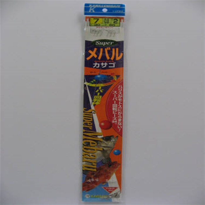 川せみ針 スーパーメバル・カサゴ仕掛（胴突） E-6 針7号