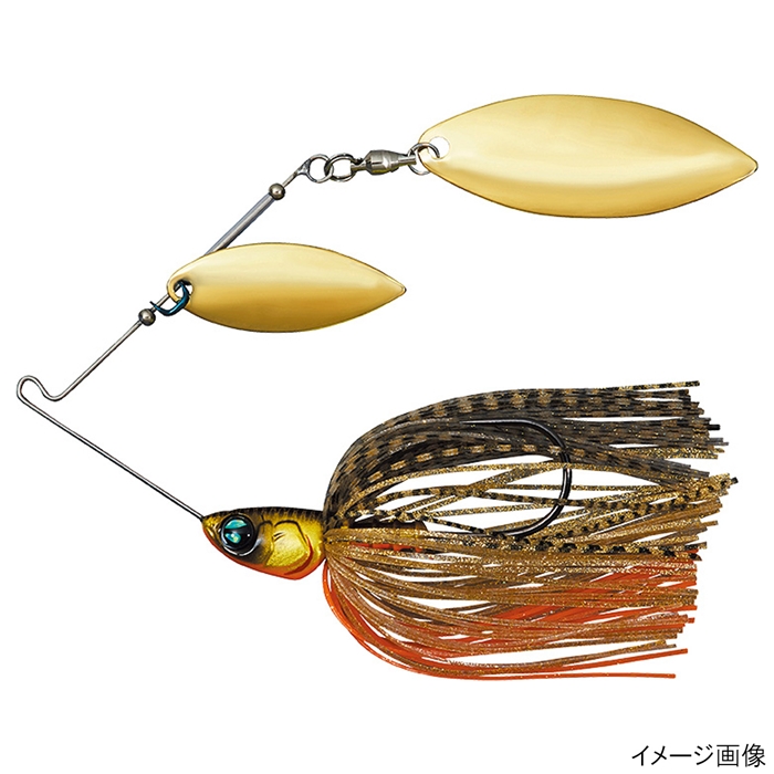 ダイワ スティーズ スピナーベイト 1/2oz DW クロキン【ゆうパケット】