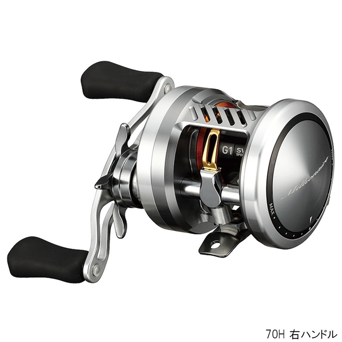 ダイワ ミリオネア Ct Sv 70h 右ハンドル ベイトリール リール カスタムパーツ 釣り具の通販なら 釣具のポイント 公式 オンラインストア