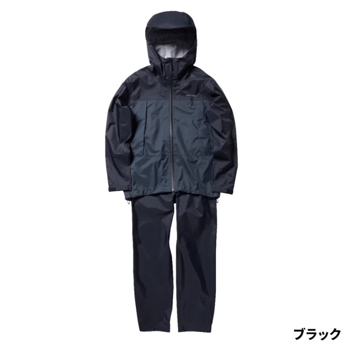 シマノ RA-047X ブラックダックカモ Lサイズ 3レイヤー レイン