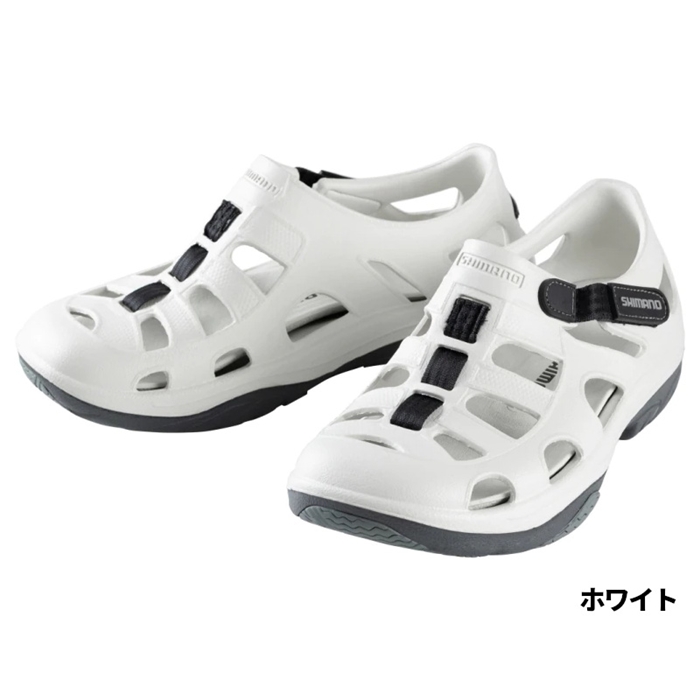 シマノ EVAIR マリンフィッシングシューズ 25.0cm WH FS-091I