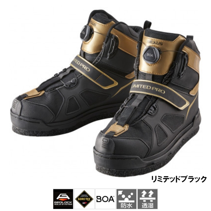 シマノ GORE-TEX・シューズ・LIMITED PRO 28.0cm リミテッドブラック FS-175U