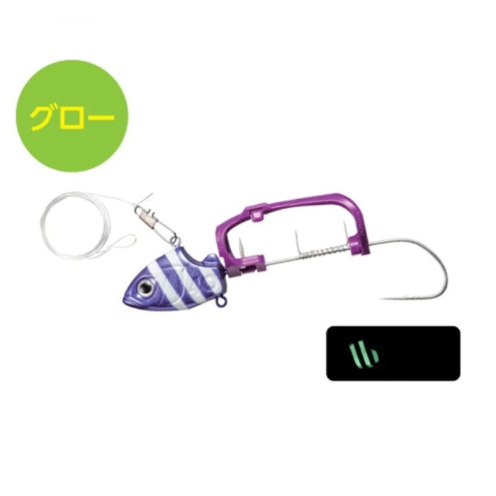 シマノ サーベルマスター 船テンヤ ゲキハヤ 50号/L 紫ゼブラ夜光K PN-US1S: 鈎・仕掛 釣り具の通販なら｜釣具のポイント  【公式】オンラインストア
