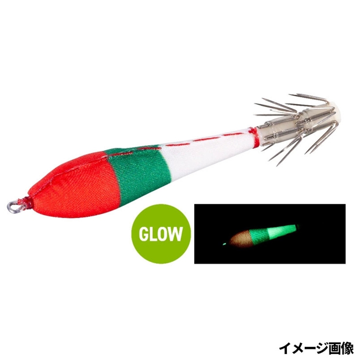 シマノ フワフワスッテII ノーマル 85mm 013 赤緑白 QS-Q02T【ゆうパケット】 013 赤白緑