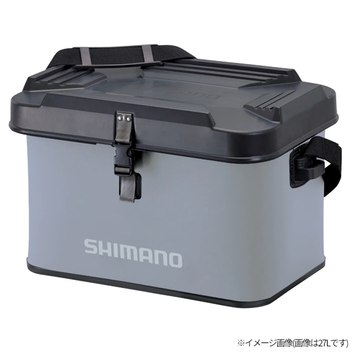 シマノ EVA タックルバッグ(ハードタイプ) 22L グレー BK-002T(グレー): バッカン・ケース・ボックス  釣り具の通販なら｜釣具のポイント 【公式】オンラインストア