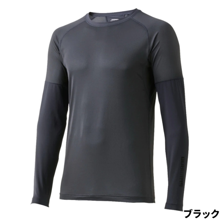 シマノ サンプロテクション ハイブリッド インナー シャツ 2XL ブラック IN-000V