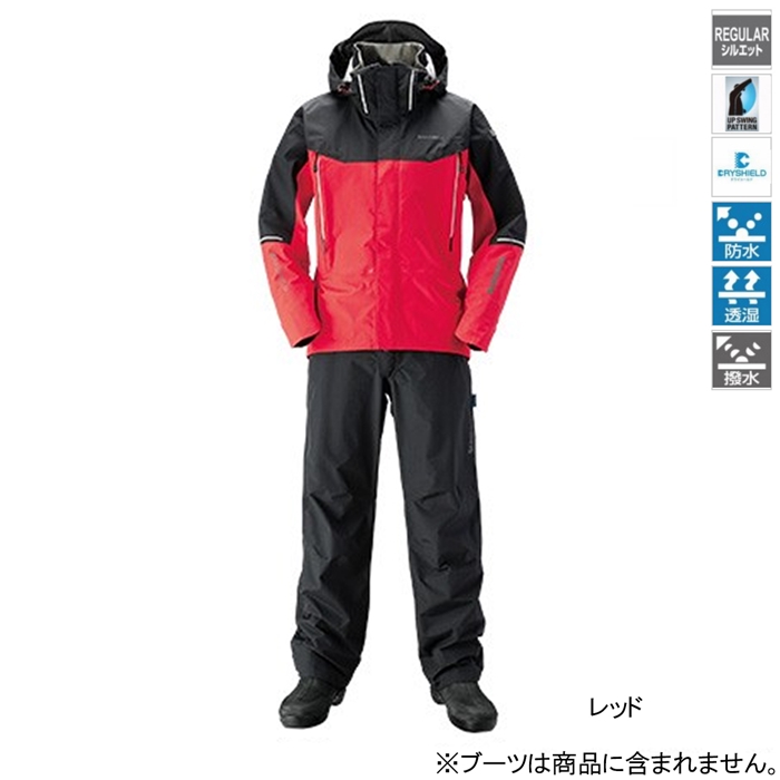 シマノ DSアドバンススーツ RA-025S M レッド