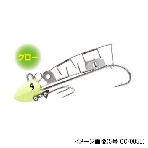 シマノ 太刀魚ゲッター　ツイン噛む　４号　ＯＯー００４Ｌ　０１Ｔ（グローナチュラル） 01T(ｸﾞﾛｰﾅﾁｭﾗﾙ) 4号