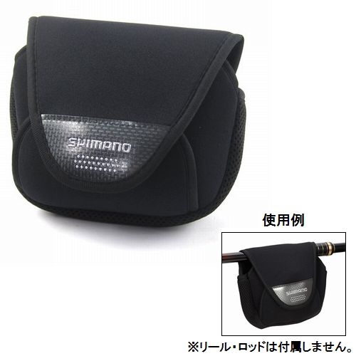 シマノ リールガード（スピニング用）　ＰＣ-０３１Ｌ　Ｓ　ブラック