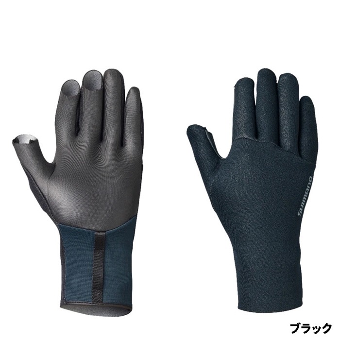 シマノ ダブル クロロプレン グローブ3 M ブラック GL-011V【ゆうパケット】(M ブラック): アパレル・偏光グラス  釣り具の通販なら｜釣具のポイント 【公式】オンラインストア