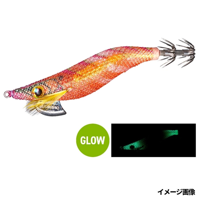 シマノ クリンチ フラッシュブースト ラトル 3号 011 オレンジGLOW QE-J30V【ゆうパケット】(3号 011 オレンジGLOW): エギ・イカ・タコ用品  釣り具の通販なら｜釣具のポイント 【公式】オンラインストア