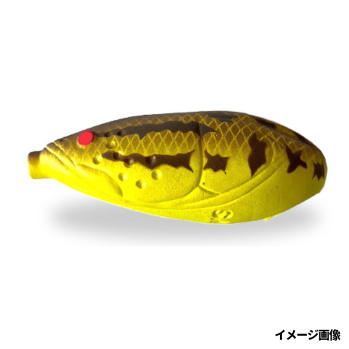 フィネス(FINESSE) 黒魚 ジュニア JIB #55イエロー/スネーク