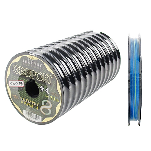 YGK ロンフォート オッズポート WXP1 8 100m 4号（連結） - 釣具